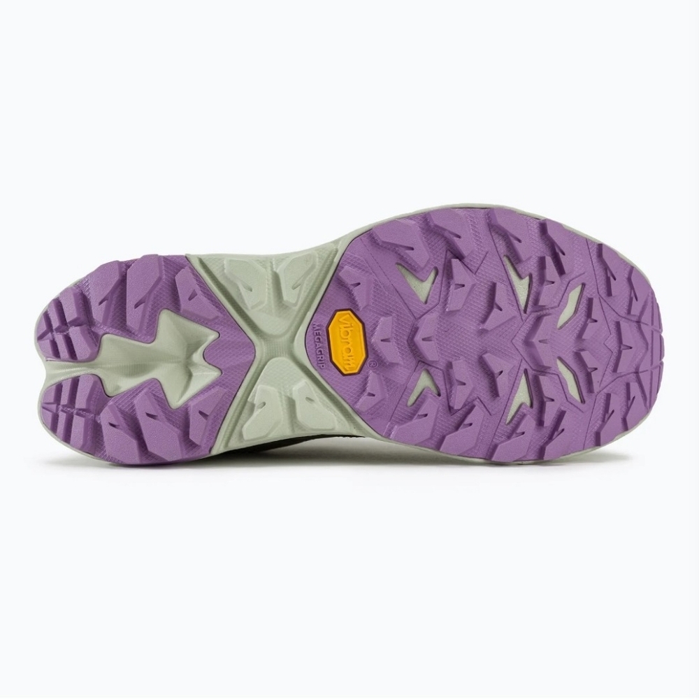 Hoka Women's Sage Green and Lavender Accent Trail Runner - Picture 4 of 12